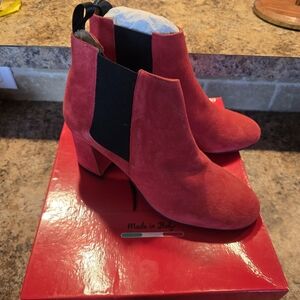 Made In Italy Heel Boots New In Box Size 9